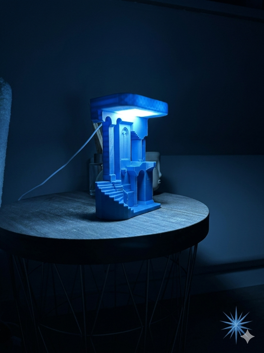 3D Architectuurlamp – Uniek Designobject