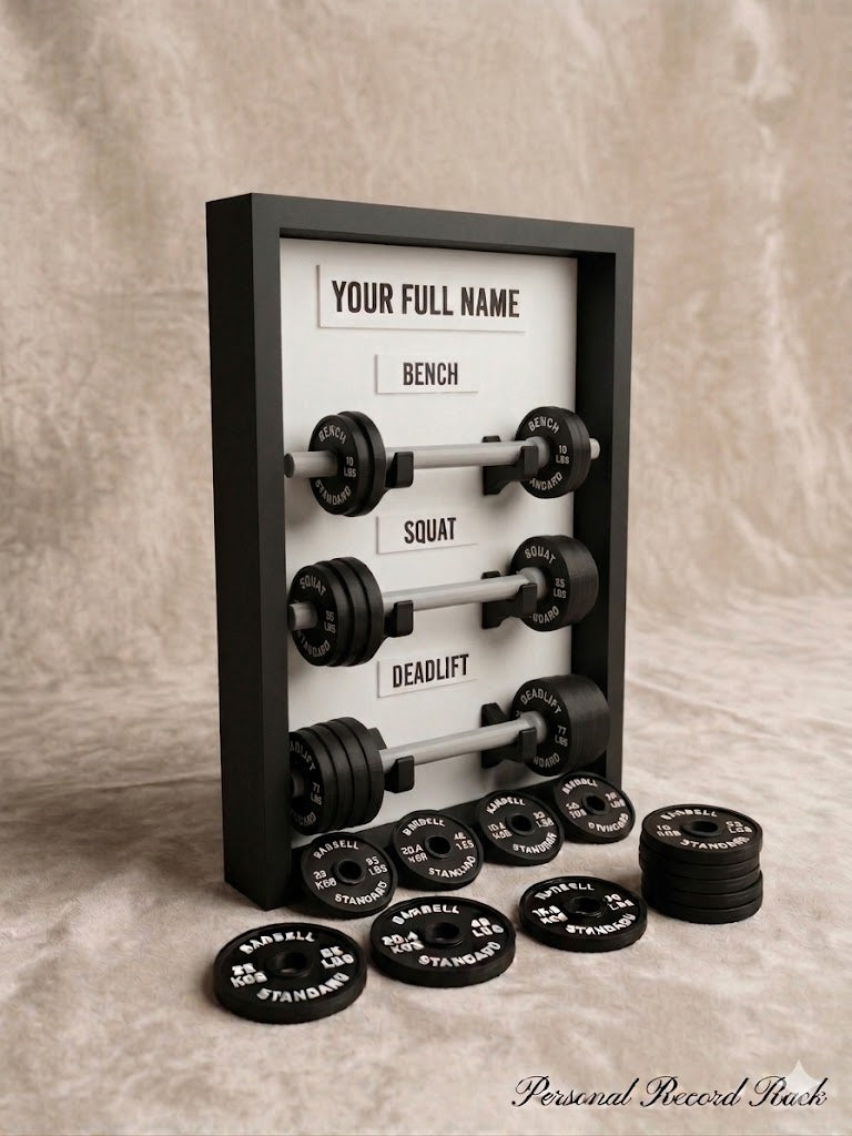 Personal Record Rack – Gepersonaliseerd Gym Frame