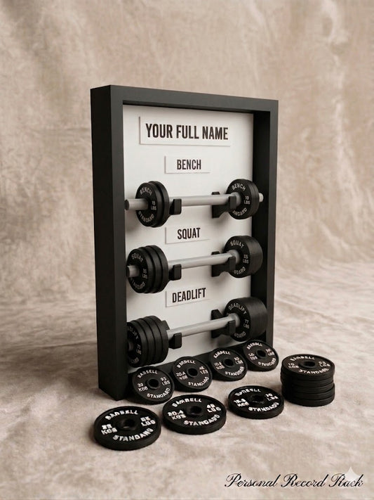 Personal Record Rack – Gepersonaliseerd Gym Frame